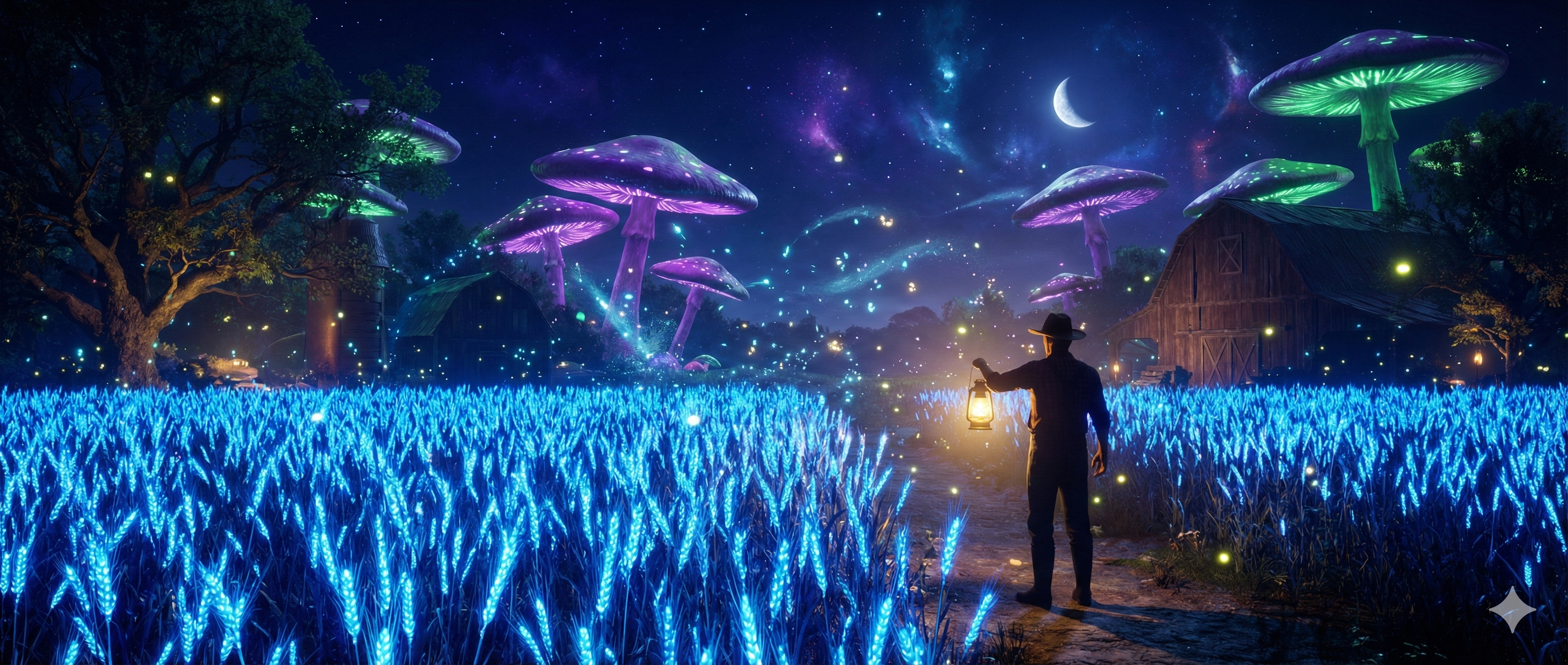 Beyond Aura Farm: How to Create Dynamic Glowing Plant Art in Nano Banana