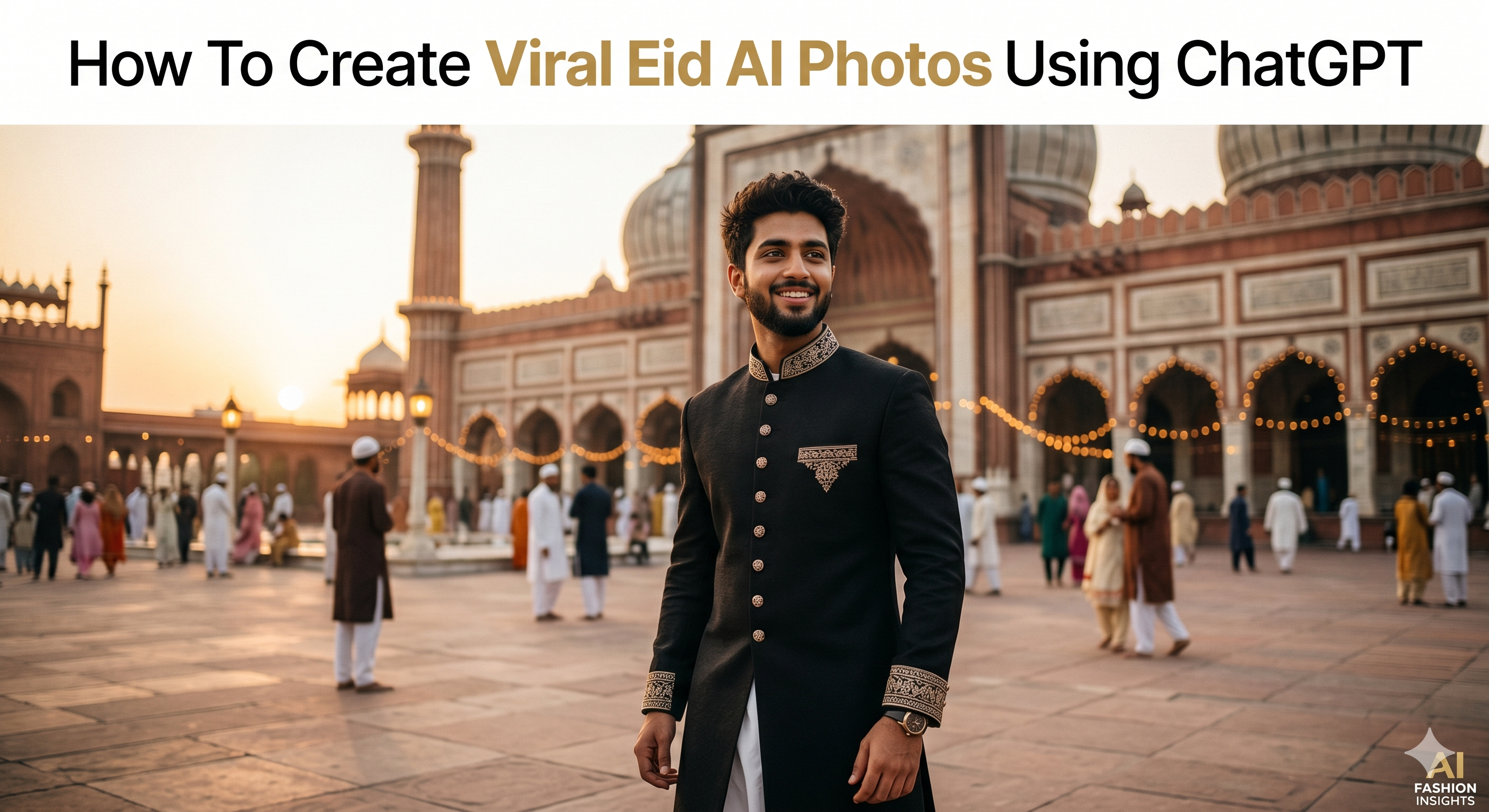 How to Create Viral Eid AI Photos Using ChatGPT (Step-by-Step Guide)