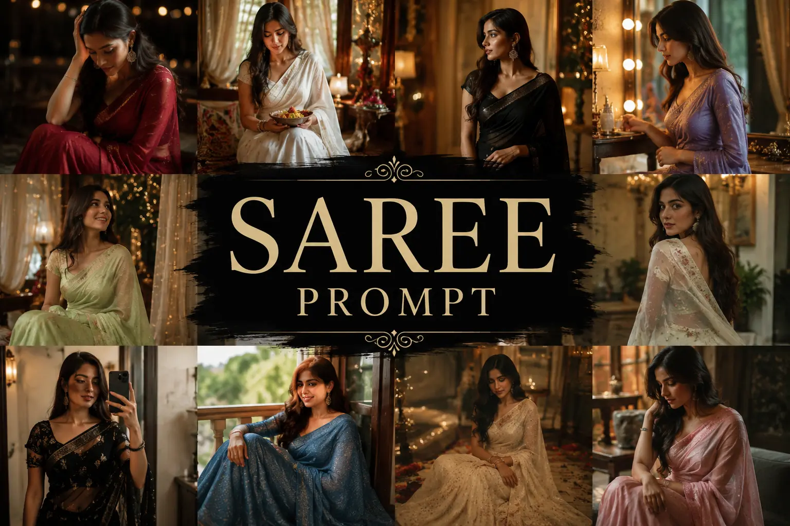 50+ ChatGPT Saree Prompts for Girls: Create Stunning AI Saree Photos (2026 Guide)
