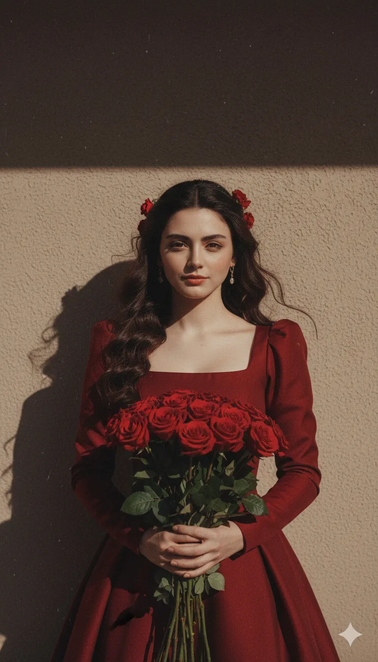 Hyper-realistic Retro Romance: Grainy AI Art - Nano Banana Art