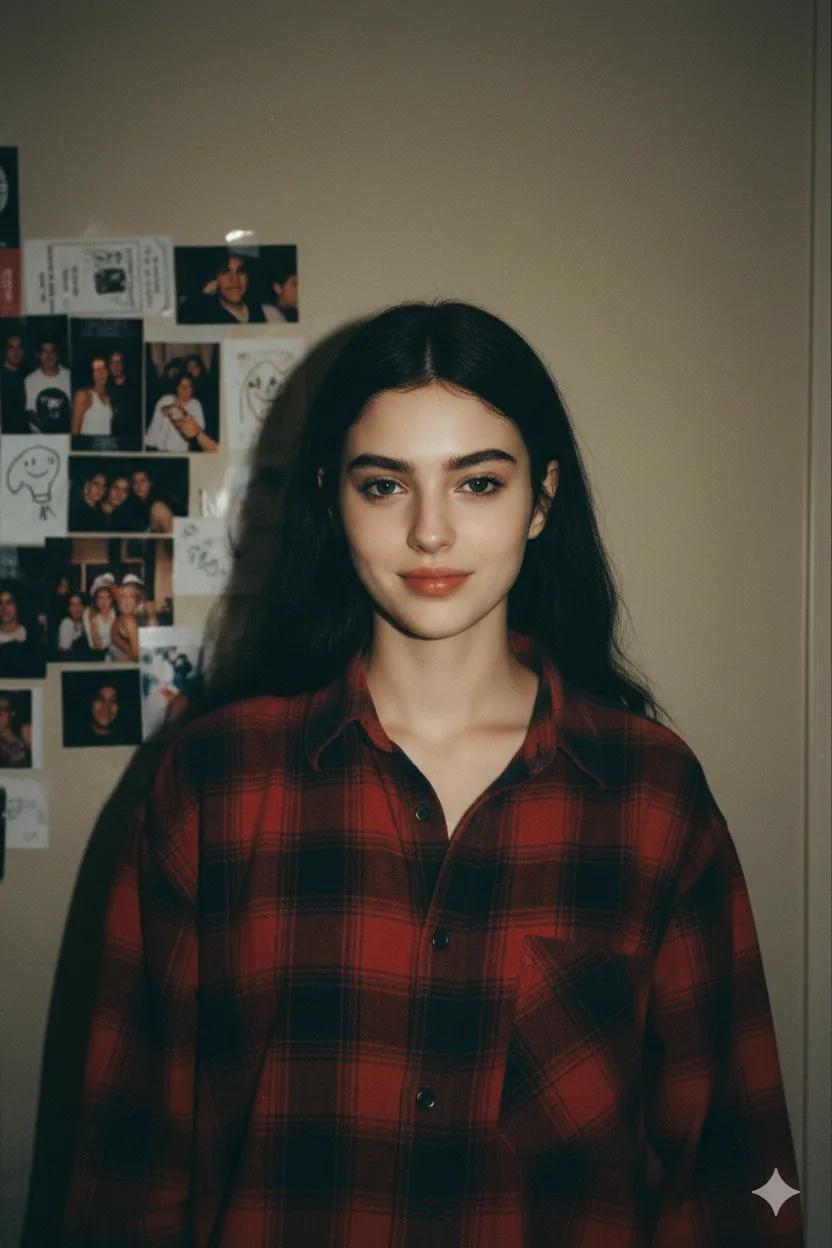 90s Disposable Camera Portrait - Nano Banana Art