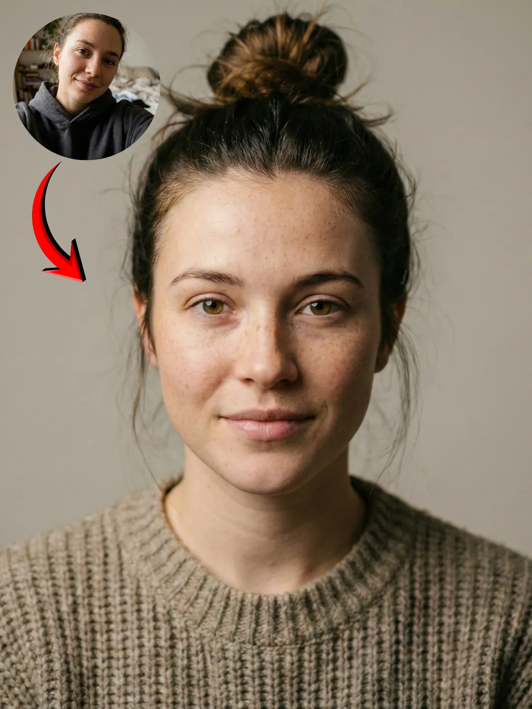 Realistic Girl Portrait (Face-Fix JSON Workflow) - Nano Banana Pro