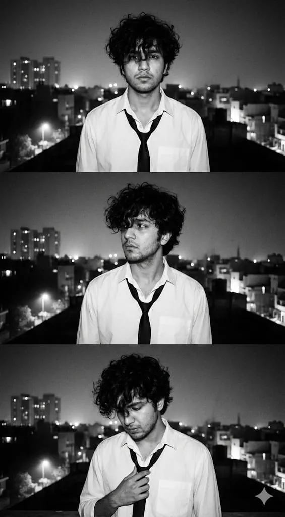Cinematic Urban Portrait Triptych