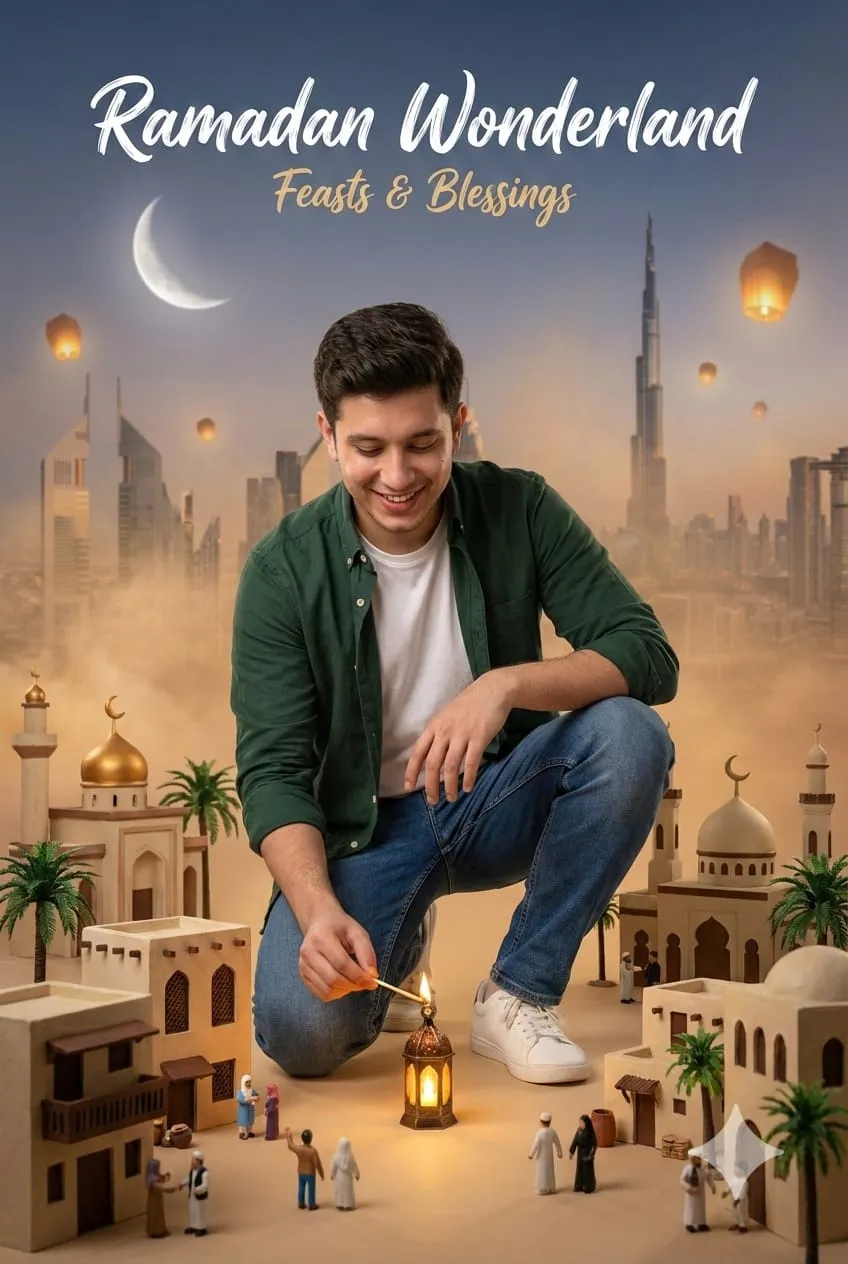 Ramadan Wonderland AI Art