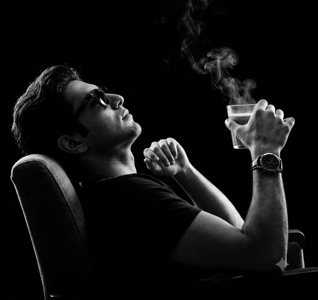 Dark Aesthetic Monochrome Portrait | Copy Paste AI Prompt - nano banana prompt for gemini ai image generation