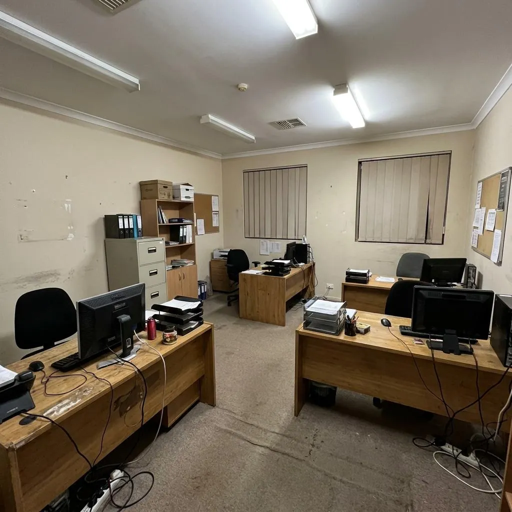 AI Interior Renovation Prompt for Modern Offices original input image