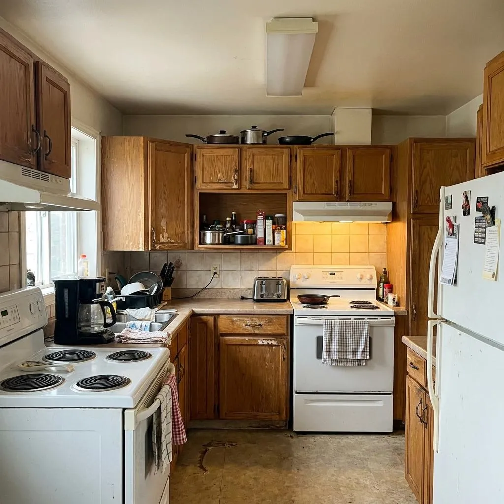 AI Kitchen Renovation Prompt: High-End Contemporary Design original input image