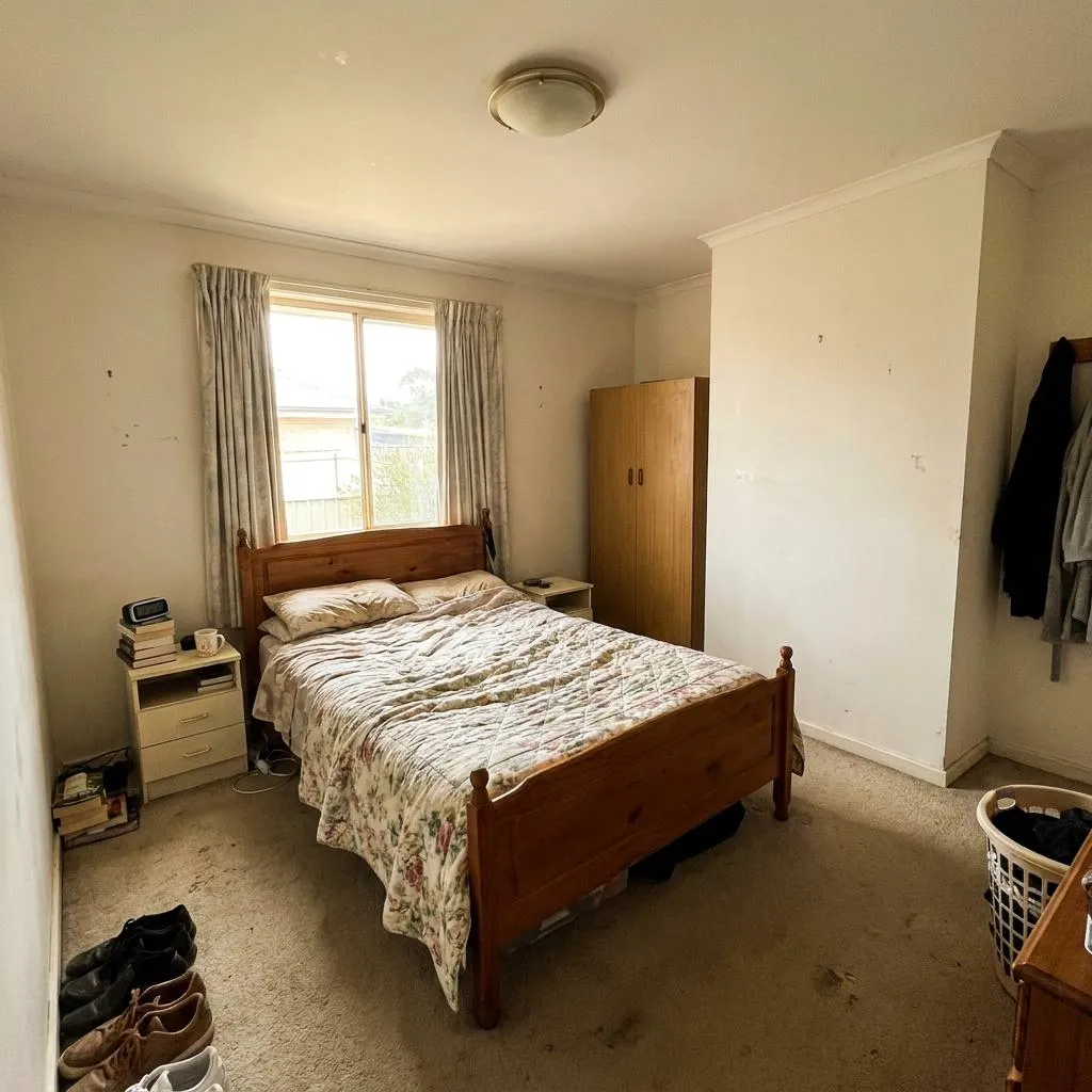 AI Luxury Bedroom Design Transformation Prompt original input image