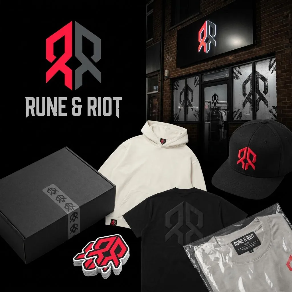 Contemporary Streetwear Brand Identity Prompt