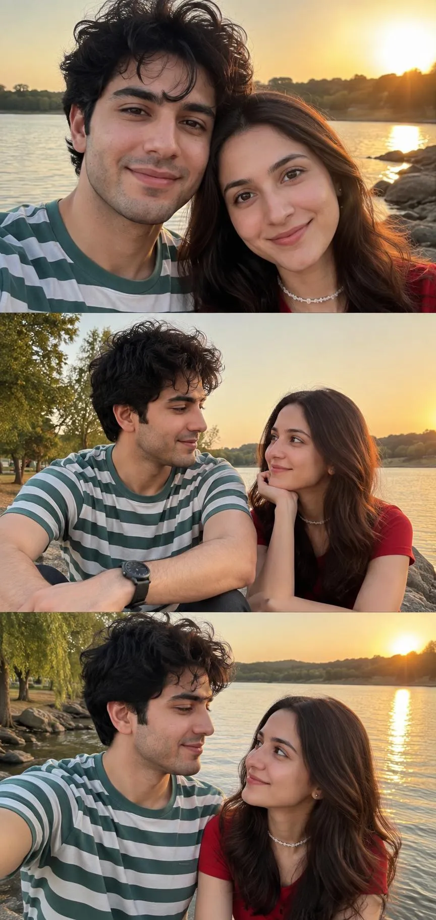 Cinematic Couple Photo Prompt — AI generated image