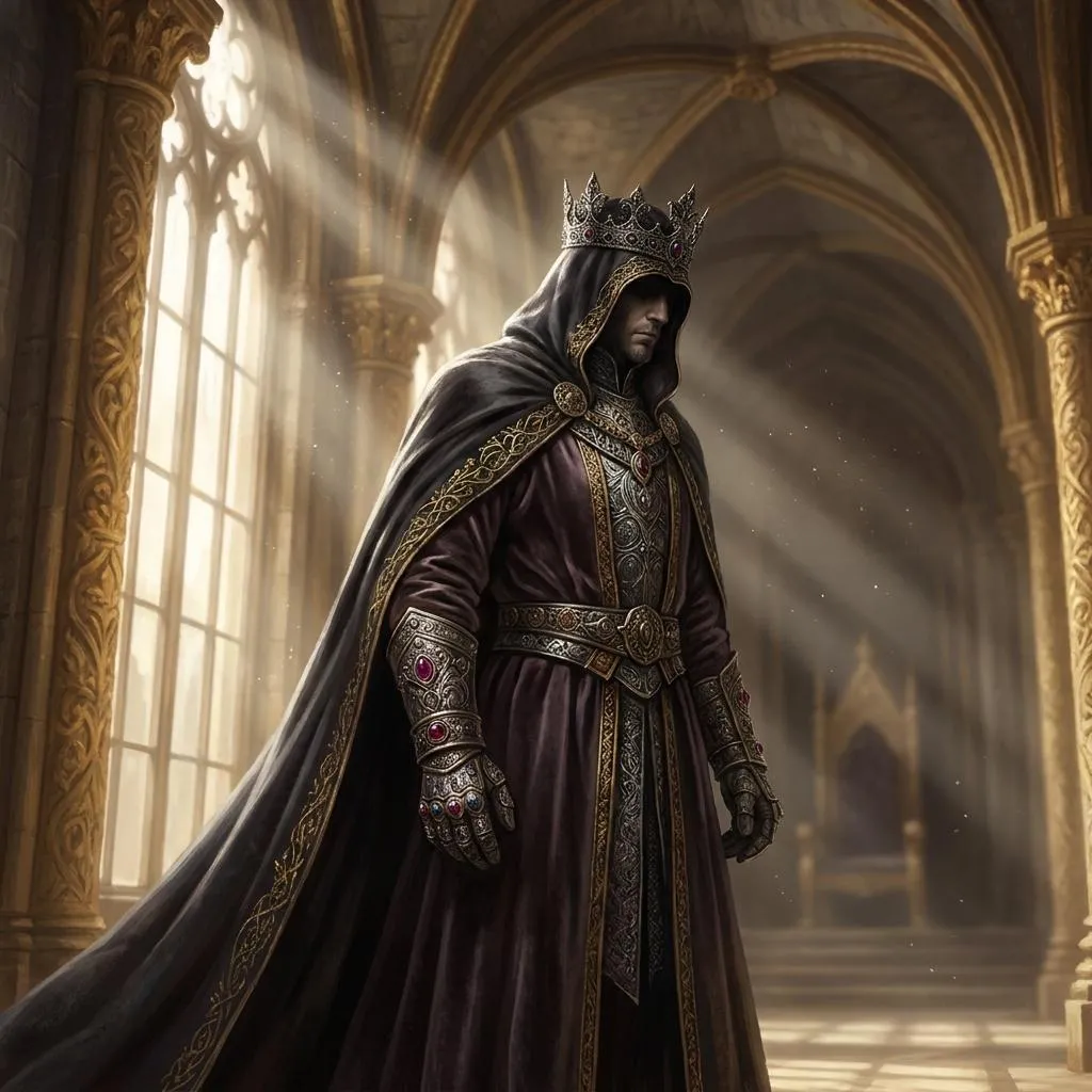 Fantasy Character Portrait Prompt for Concept Art — AI generated image