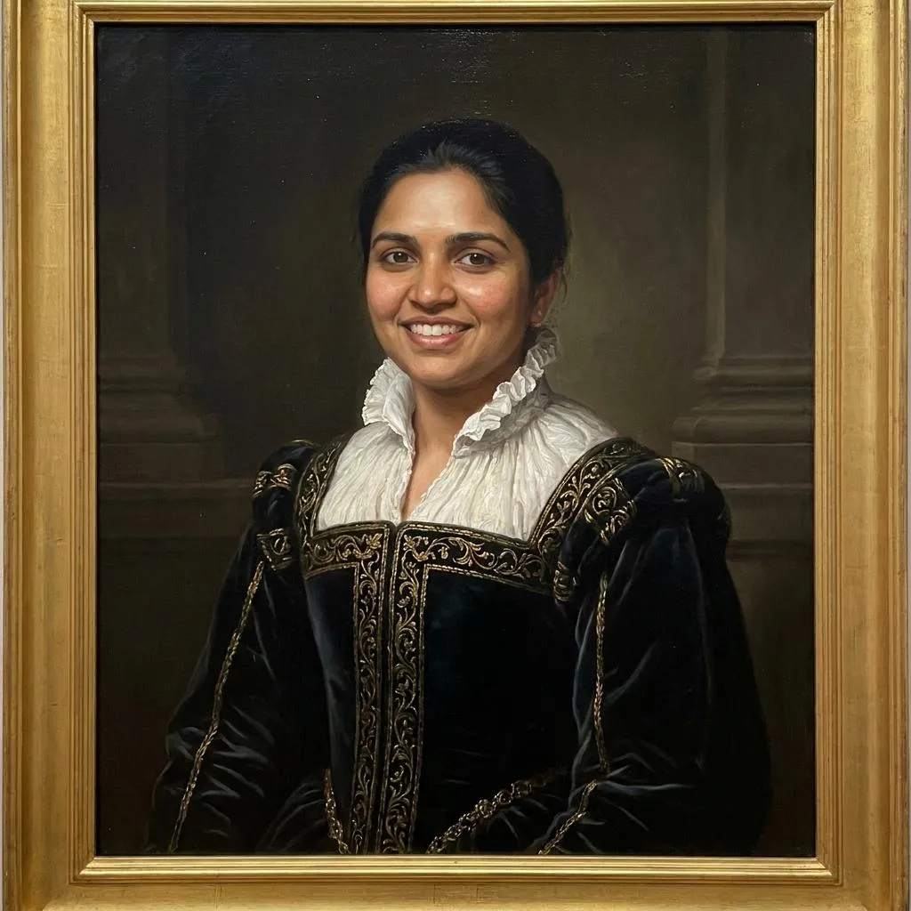 Renaissance Portrait AI Prompt for Digital Paintings — AI generated image